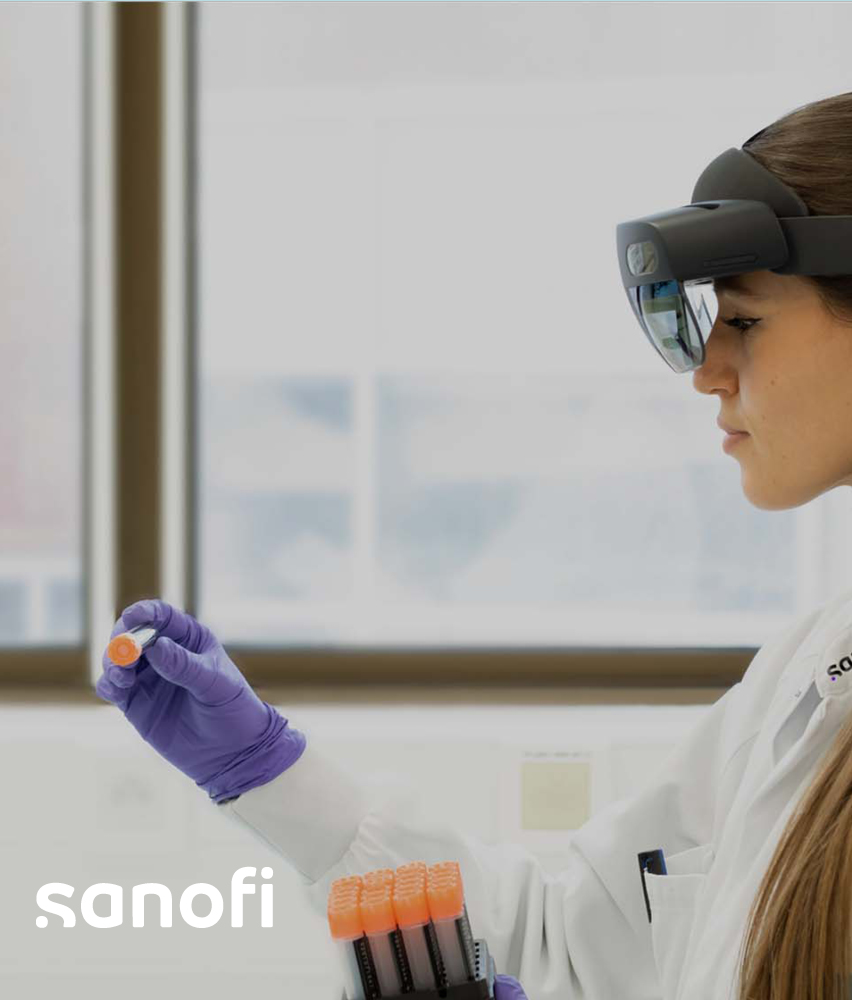 Audiences réseaux sociaux Sanofi Angie